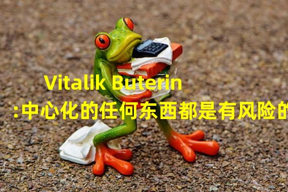 Vitalik Buterin:中心化的任何东西都是有风险的