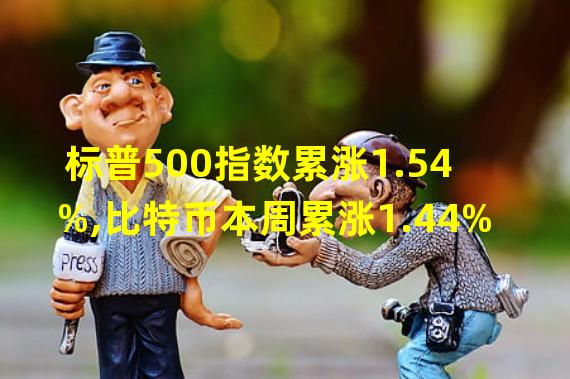 标普500指数累涨1.54%,比特币本周累涨1.44%