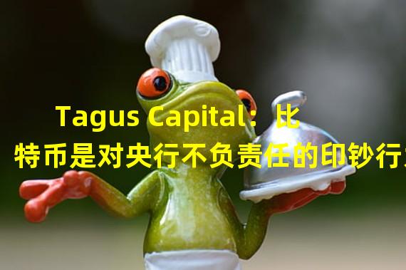 Tagus Capital：比特币是对央行不负责任的印钞行为的一种对冲