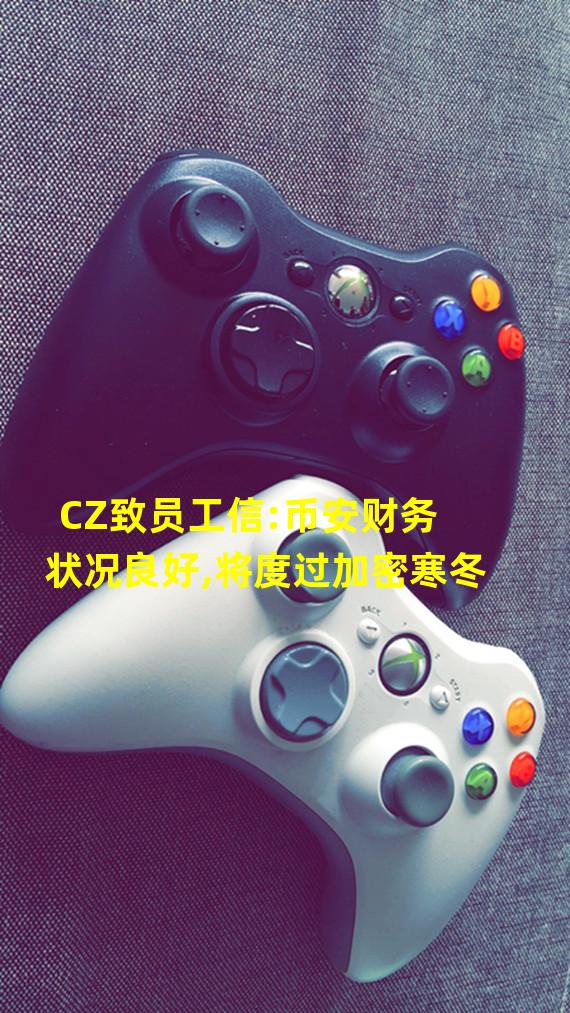 CZ致员工信:币安财务状况良好,将度过加密寒冬