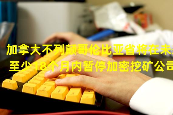 加拿大不列颠哥伦比亚省将在未来至少18个月内暂停加密挖矿公司的新电力请求