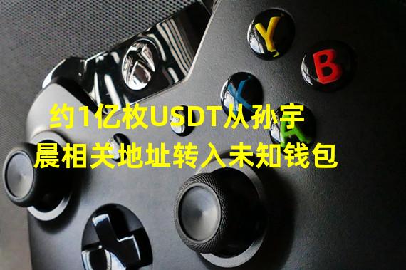 约1亿枚USDT从孙宇晨相关地址转入未知钱包