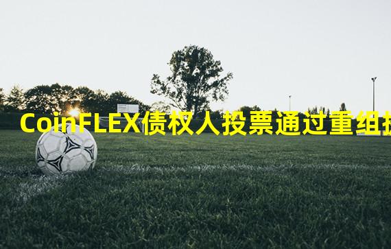 CoinFLEX债权人投票通过重组提案