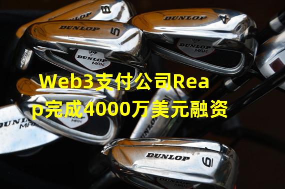 Web3支付公司Reap完成4000万美元融资