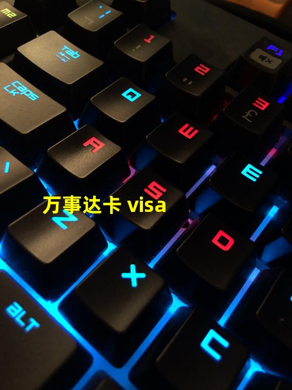 万事达卡 visa