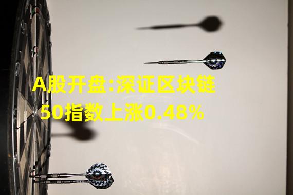 A股开盘:深证区块链50指数上涨0.48%