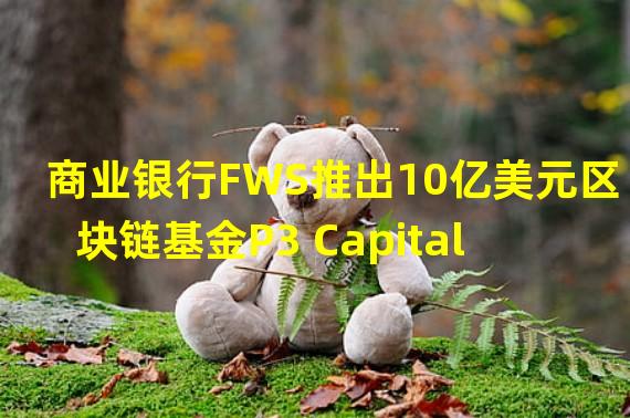 商业银行FWS推出10亿美元区块链基金P3 Capital Fund