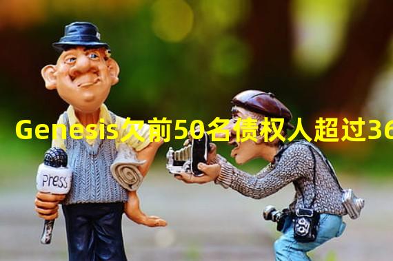 Genesis欠前50名债权人超过36亿美元