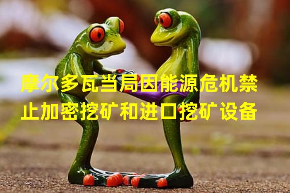 摩尔多瓦当局因能源危机禁止加密挖矿和进口挖矿设备