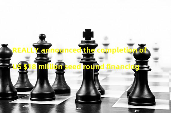 REALLY announced the completion of US $18 million seed round financing