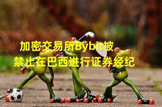 加密交易所Bybit被禁止在巴西进行证券经纪