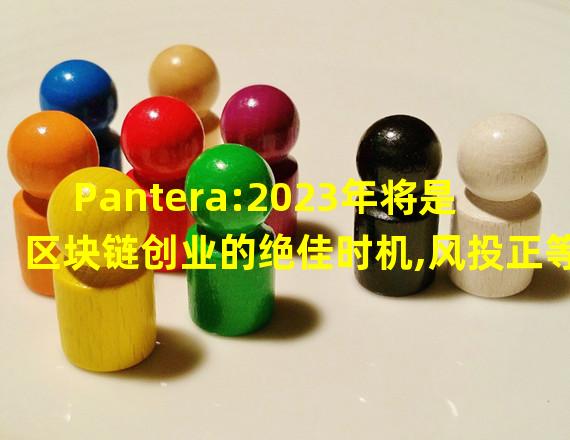 Pantera:2023年将是区块链创业的绝佳时机,风投正等待将募集资金部署至加密领域