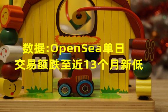 数据:OpenSea单日交易额跌至近13个月新低