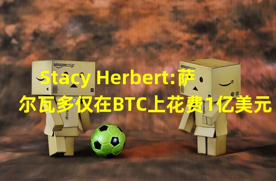 Stacy Herbert:萨尔瓦多仅在BTC上花费1亿美元就获得10亿美元的品牌价值