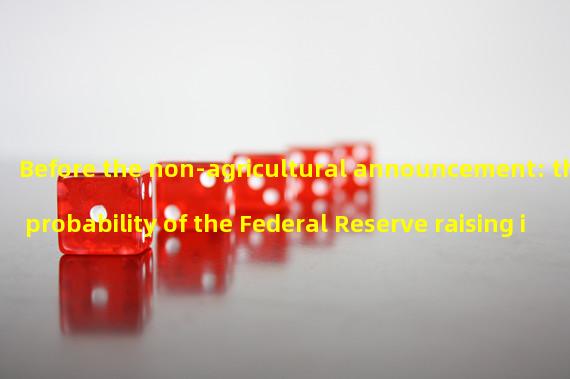 Before the non-agricultural announcement: the probability of the Federal Reserve raising interest rate by 50BP in March is 64.6%