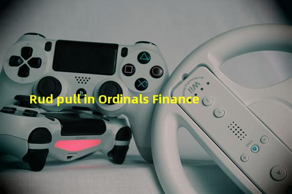 Rud pull in Ordinals Finance